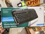 Logitech Media Keyboard 967560-0403 Black Wired PS/2 Enhanced Qwerty English New. Price: $22.50.