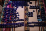 Drop Mito Gmk Laser Custom Keycap Set Synthwave M170 + Turbo No Box Used. Price: $130.00.