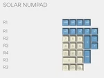 Drop + Mito Sa Godspeed Apollo Numpad Keycap Kit Solar New. Price: $39.99.