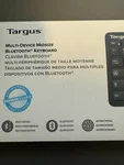Targus Midsize Multi-device Bluetooth Antimicrobial Keyboard New. Price: $12.00.