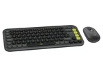 Logitech Pop Icon Combo Bluetooth Keyboard And Mouse Comfortable Typing... New. Price: $65.00.