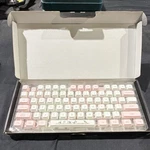 Epomaker Pink White Cat Theme Caps Set For Mechanical Keyboard English New. Price: $27.99.
