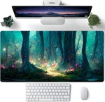 Forest Blue Green Mouse Pad Large Mats On Top Of Desks New. Price: $31.93.