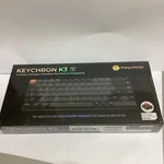 Keychron K3 Wireless Mechanical Keyboard (white Tactile,back Light Red Switch) New. Price: $60.00.