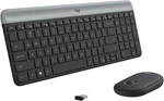 Logitech Slim Wireless Keyboard And Mouse Combo Used. Price: $47.99.
