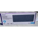 Targus Midsize Multi-device Bluetooth Antimicrobial Keyboard MODEL:AKB863US New. Price: $25.00.