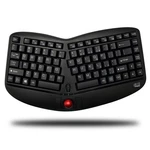 Adesso WKB-3150UB Tru-form Media 2.4 Ghz Wireless Ergo Trackball Keyboard New. Price: $94.45.