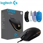 Logitech G102 Mouse Usb Wired Gaming 8000 Dpi Pc/mac Computer Laptop Led New. Price: $31.24.