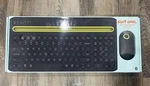 Onn Surf Multi-device Wireless Full Size Keyboard & 3-BUTTON Mouse W/dongle Used. Price: $20.00.