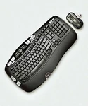Logitech MK550 K350 Ergonomic Keyboard M510 Mouse Combo W/ Receiver Open. Price: $101.00.