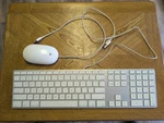 Apple Wired Usb Keyboard & Mouse Bundle White Qwerty Plug Play A1152 A1243 Used. Price: $27.95.