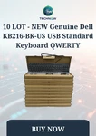 10 Lot New Genuine Dell KB216-BK-US Usb Standard Keyboard Qwerty 0006HY KB216P. Price: $79.99.